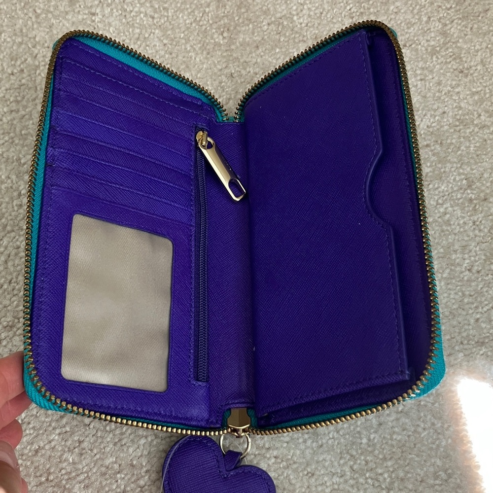 Talbots Leather Zip-Around Wallet - Picture 5 of 13